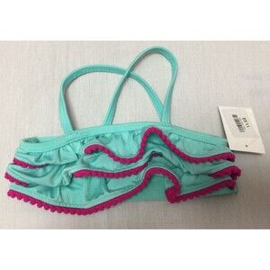 NWT CAT JACK GIRLS SWIM TOP SIZE 18 MONTHS